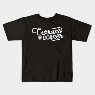 Curran's Corner Logo | Dark Shirt Kids T-Shirt